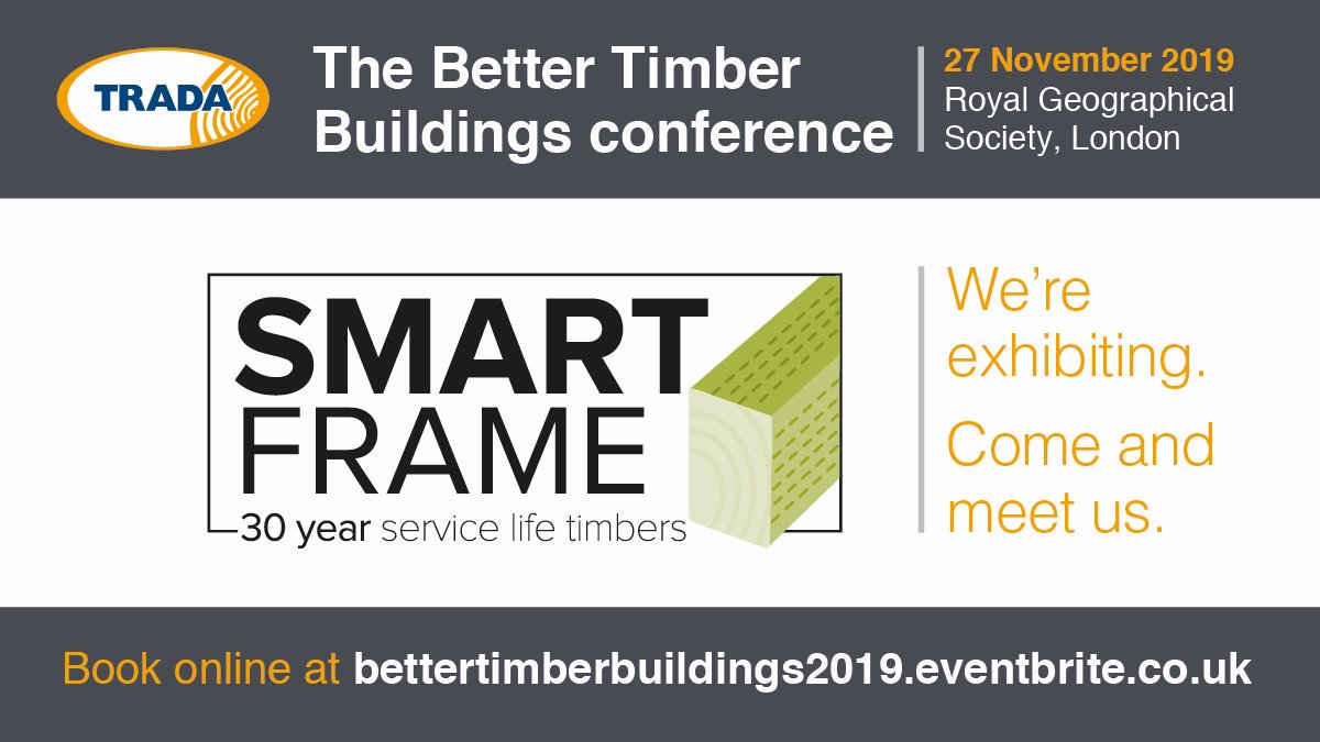 <a href="/Hoppings_plc/">Hoppings Quality Products</a> are exhibiting at The Better Timber Buildings conference Wednesday 27th November. Swing by and check us out! #smartframe #smartboard #wood #plastic #composite #decking #subframe #timber