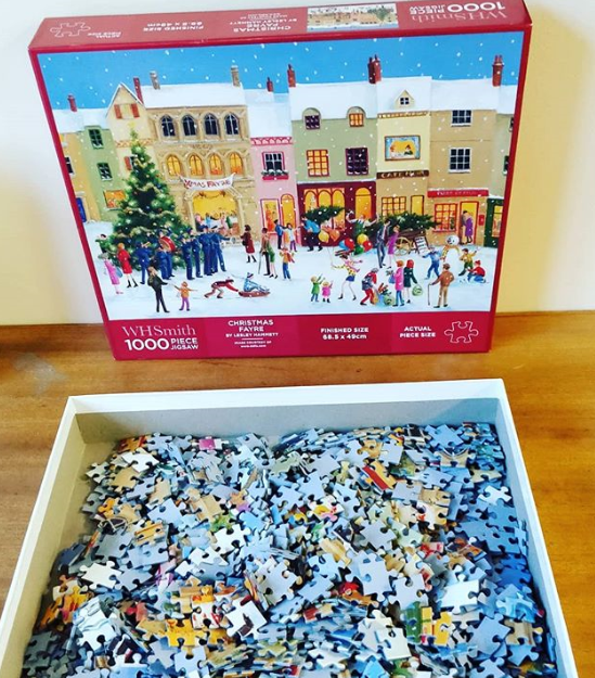 SASHLibs's tweet photo. Here's our latest puzzle to get us in the festive mood! 🎄☃️🛷🎅 Why not pop in and help us get it started 😊 @sashnhs #wellbeingzone #healthandwellbeing https://t.co/pF3H7VqcVF