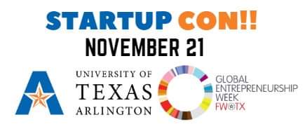 UTAStartup's tweet photo. Today is STARTUP CON!! Join #EpICMavs as we celebrate #GEW with a scavenger hunt & a schedule full of activities! Open Coffee Club is meeting now in BRAZOS PARK. Stop by for your chance to win! #GEWFW #UTASTARTUPCON https://t.co/heun3MPjXr https://t.co/QGY3sXbFBH