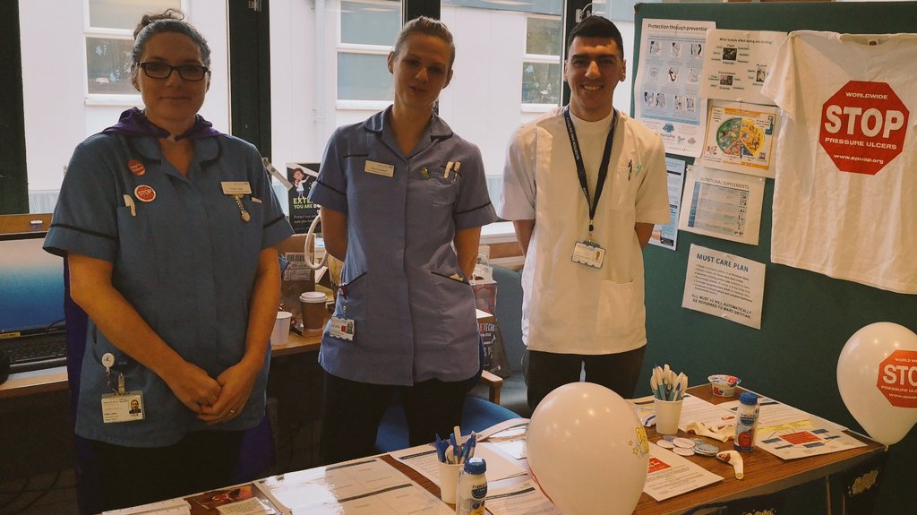 Danielle Elliott (@dannielliott929) on Twitter photo Dieticians and Tissue Viability joining forces to educate staff on the imprortance of good hydration and nutrition to promote prevention and healing in pressure ulcers #stopthepressure
#reacttored <a href="/DanHarvey79/">Dan Harvey</a> @Rozzy0903 Dieticians and Tissue Viability joining forces to educate staff on the imprortance of good hydration and nutrition to promote prevention and healing in pressure ulcers #stopthepressure
#reacttored <a href="/DanHarvey79/">Dan Harvey</a> @Rozzy0903
