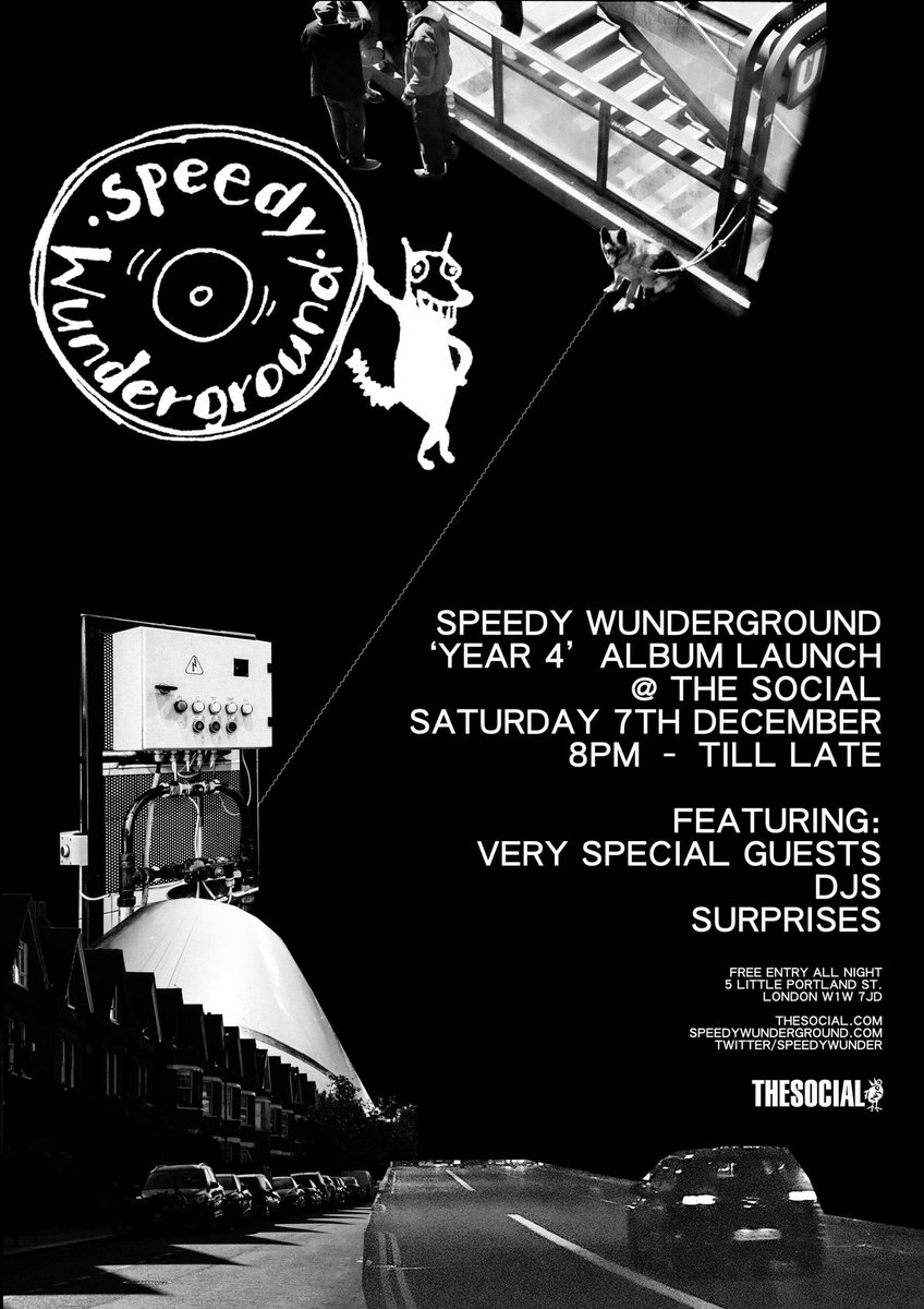 SpeedyWunder's tweet photo. Tune into @MorningGlorySoh @sohoradio next Weds 27th Nov where @pierrelouishall &amp; Tash @MustBeForYou will be the special guests of @jamesendeacott to talk all things Speedy Year 4 &amp; the accompanying exhibition / launch @thesociallondon ⚡️⚡️⚡️ https://t.co/qGj1331m0F