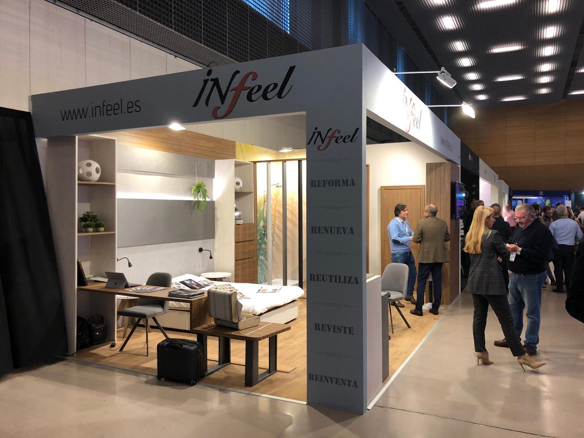 EliteDisenos's tweet photo. 👉 Ya en la segunda jornada de @interihotel 2019... Seguimos mostrando todas las posibilidades de #infeel para el sector hotelero. 

⚠️ Estamos en el Stand C24... ¡¡¡ Visítanos !!!

ℹ️ +Info: https://t.co/hUMdXKgflb https://t.co/yW437zbLc2