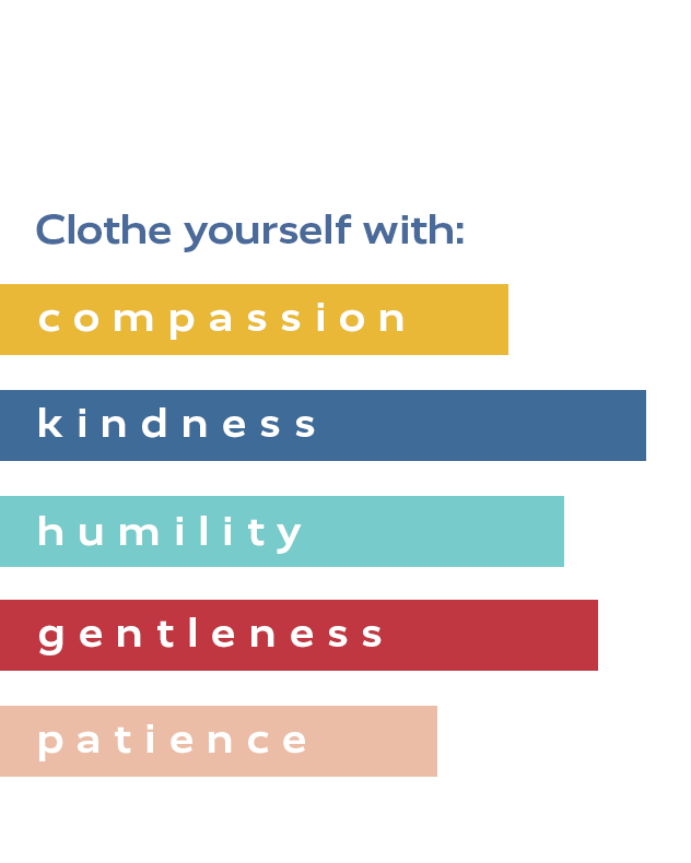 wochurchtn's tweet photo. "Therefore, as God's chosen people, holy and dearly loved, clothe yourselves with compassion, kindness, humility, gentleness and patience." Colossians 3:12 https://t.co/VOuff098HQ