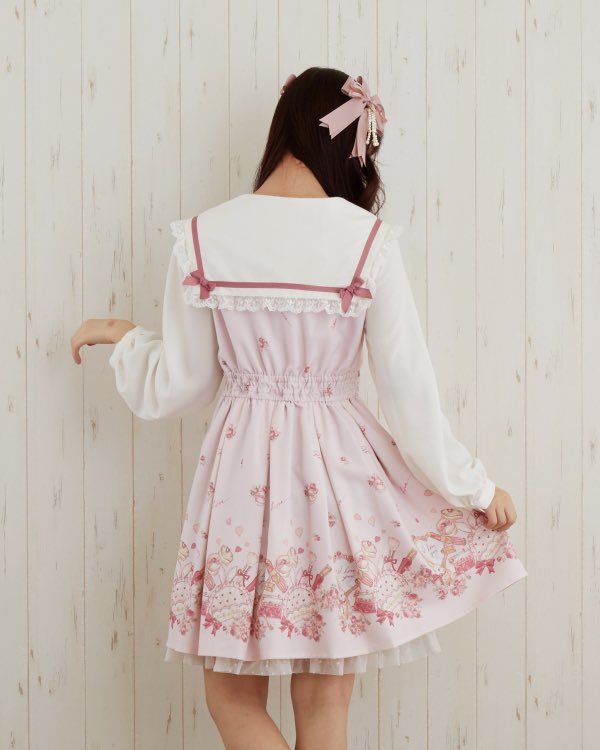 ♡♡New Arrival♡♡ #メイクアップラビット柄ワンピース 品番♡(197