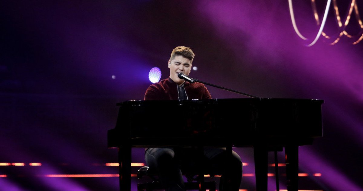 EurovisionSpot's tweet photo. #JESC2019 21/11/2019: second #rehearsal of #jordananthony (#Australia). Credits: #EBU #eurovision #esc #jesc #junioeurovision #sharethejoy #gliwice #Poland #polonia #sigueme #music #GliwiceArena #SBS #wewillrise #songcontest #song @EurovisionJr @ogaeaustralia @Eurovision_ESP @SBS https://t.co/LkmOC4yGuE