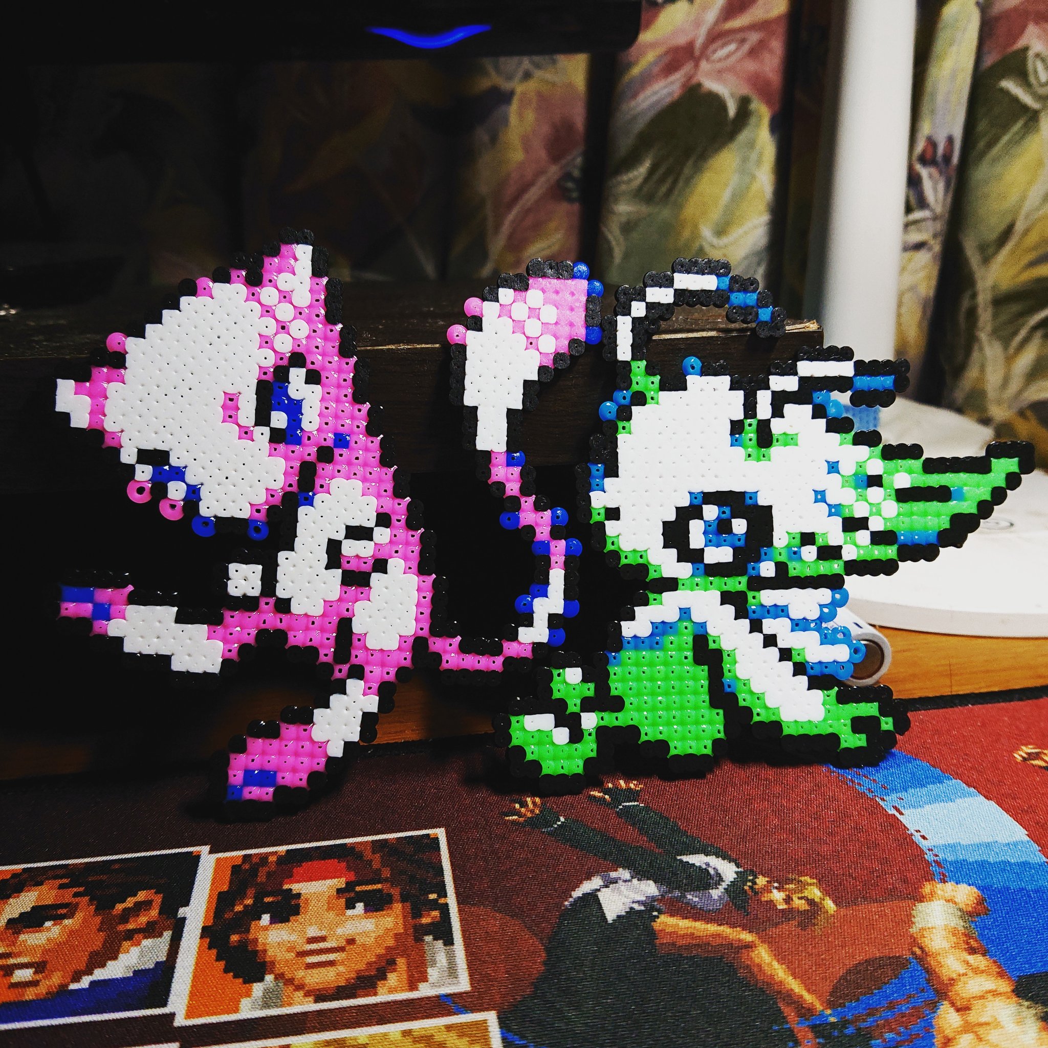 Qcuuk ポケモン 金銀周年 アイロンビーズ ドット絵 ゲンガー ピチュウ ピカチュウ セレブィ ミュウ ニャース ポッポ Qcuuk ポケモン 金銀周年 アイロンビーズ ドット絵 ゲンガー ピチュウ ピカチュウ セレブィ ミュウ ニャース ポッポ