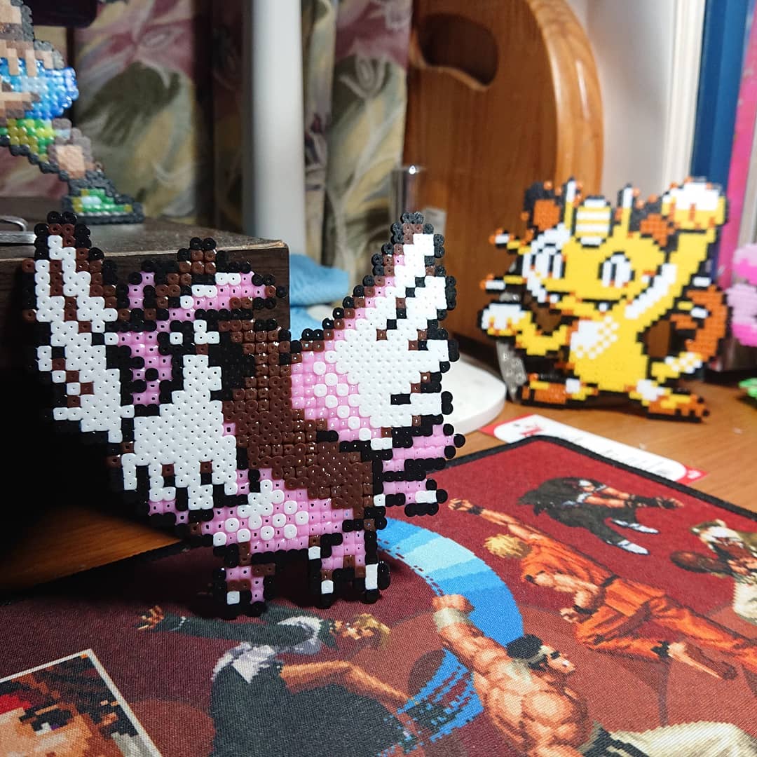 Qcuuk ポケモン 金銀周年 アイロンビーズ ドット絵 ゲンガー ピチュウ ピカチュウ セレブィ ミュウ ニャース ポッポ Qcuuk ポケモン 金銀周年 アイロンビーズ ドット絵 ゲンガー ピチュウ ピカチュウ セレブィ ミュウ ニャース ポッポ