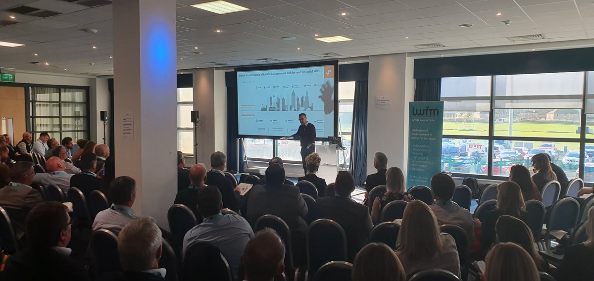 Amazing interactive presentation by <a href="/stroker/">lewis richards</a> at <a href="/IWFM_Scotland/">IWFM Scotland</a> Conference discussing Technology and its potential within FM #iwfmscotlandconference