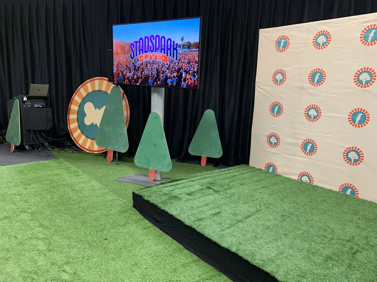 janschlimbach's tweet photo. Dit is het decor waar de eerste namen voor stadspark live 2020 bekend worden gemaakt https://t.co/lDfnZblOYA