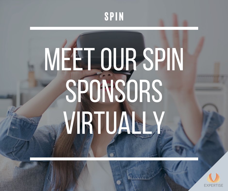 Have you met our #SPIN sponsors? We have over 30 amazing sponsors for you to meet virtually; check them out!
 bit.ly/34WtsNl