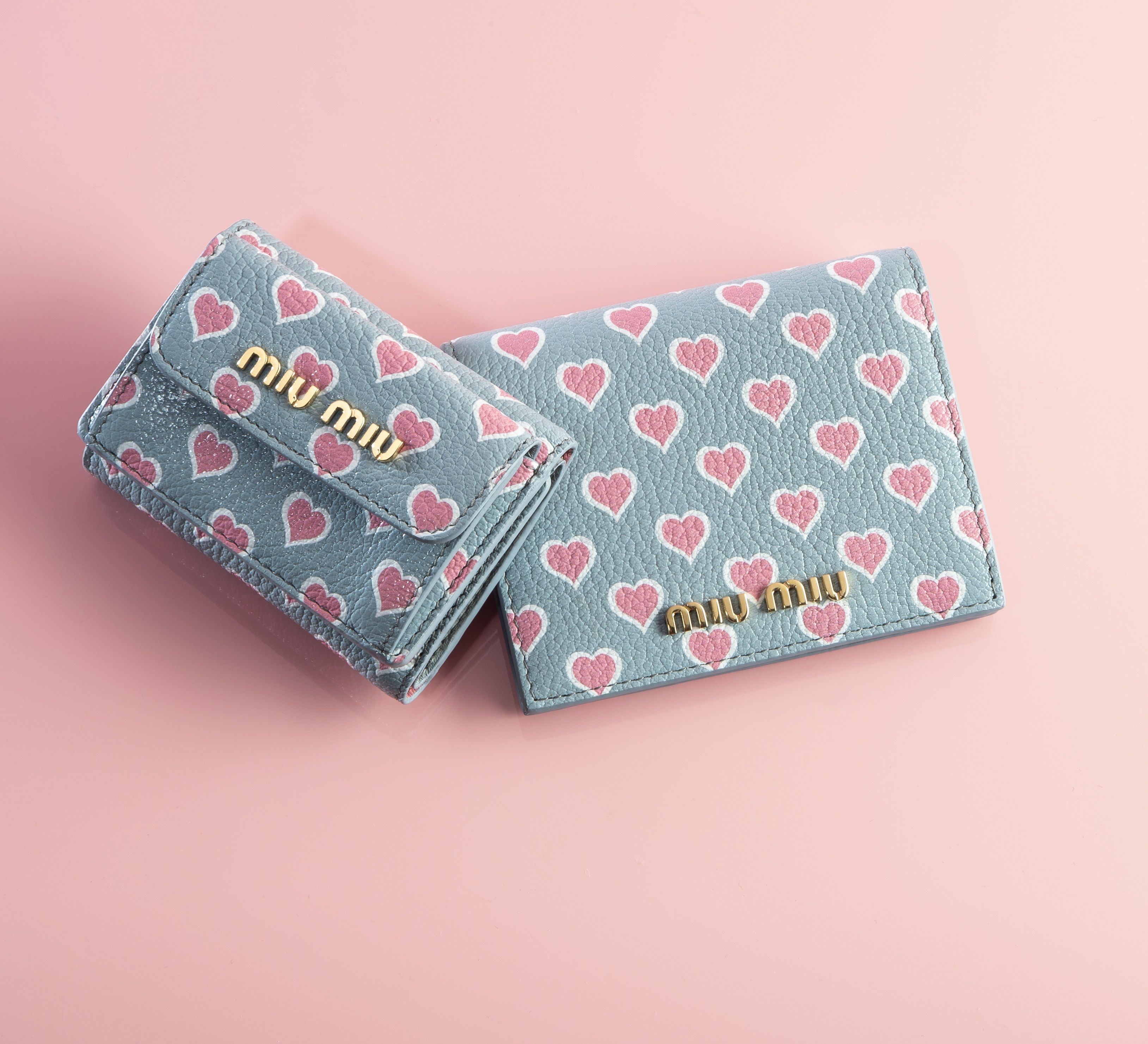 【専用出品】miumiu ハート　ミニ財布()