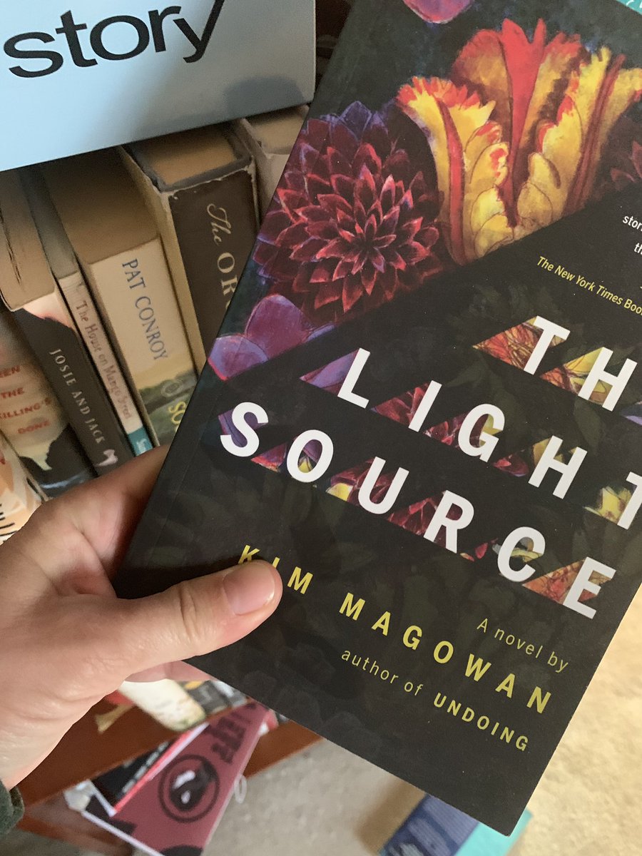 jolene_mcilwain's tweet photo. Two @MoonCityPress collections I’ve been rereading: Michelle Ross’s (@AtticusReview editor) has been one of my go-to books for inspiration since I bought it moons ago. And @kimmagowan’s collection oh! & her novel #TheLightSource from @713Books ❤️ both! https://t.co/Vh7xAKXJ4a
