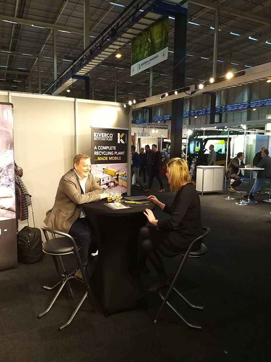 kiverco's tweet photo. Last day of the Recycling show at Gorinchem, Netherlands. Call in for a chat if you are nearby! #recyclingsolutions #builtwithbackbone #smartequipment https://t.co/XjNNDxi0Yd