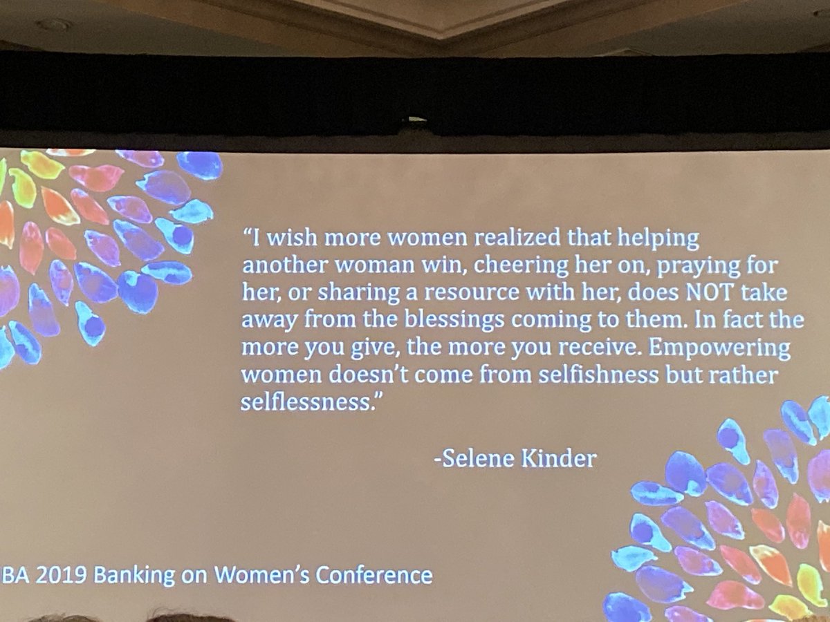 Good morning welcome from ⁦<a href="/grbanker/">Amber Van Til</a>⁩ Amber Van Til to kick off day 2 of ⁦<a href="/indianabankers/">Indiana Bankers Association</a>⁩ Banking on Women conference. #nextbestversionofyou