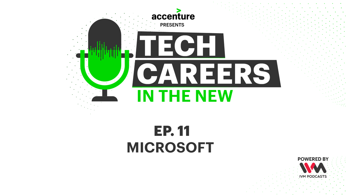 IVMPodcasts's tweet photo. New episode of #TechCareersInTheNew!
Host @shiladitya & guests #SangitaAgarwal, Lead Microsoft Modern Workplace, Advanced Technology Centres, & #MuktaMittal, MD, Sales & Solutioning Lead Growths, Accenture, talk about Intelligent Cloud, AI, & tons more.
https://t.co/lWZ7vjfgUM https://t.co/tnp82uYI4u