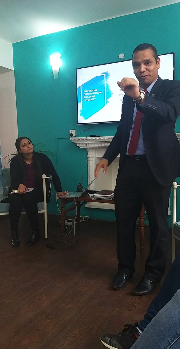 accountlabnp's tweet photo. "If you can maintain integrity in home it reflects in society". Tulsi Sharma Sigdel, from Nepal Administrative Staff College shares his incredible insights on how we need to question our own Integrity frequently to maintain it.
#IntegrityIcon #IntegritySchool https://t.co/VD5A3pdkt9