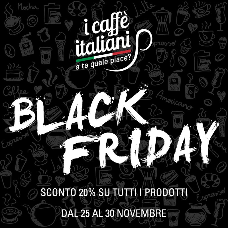 icaffeitaliani's tweet photo. Vi aspettiamo da 25 al 30  #Novembre a #BELLARIA per la #settimana del #BLACKFRIDAY 🔥

#icaffeitaliani #atequalepiace https://t.co/Oc8Y3UCIyh