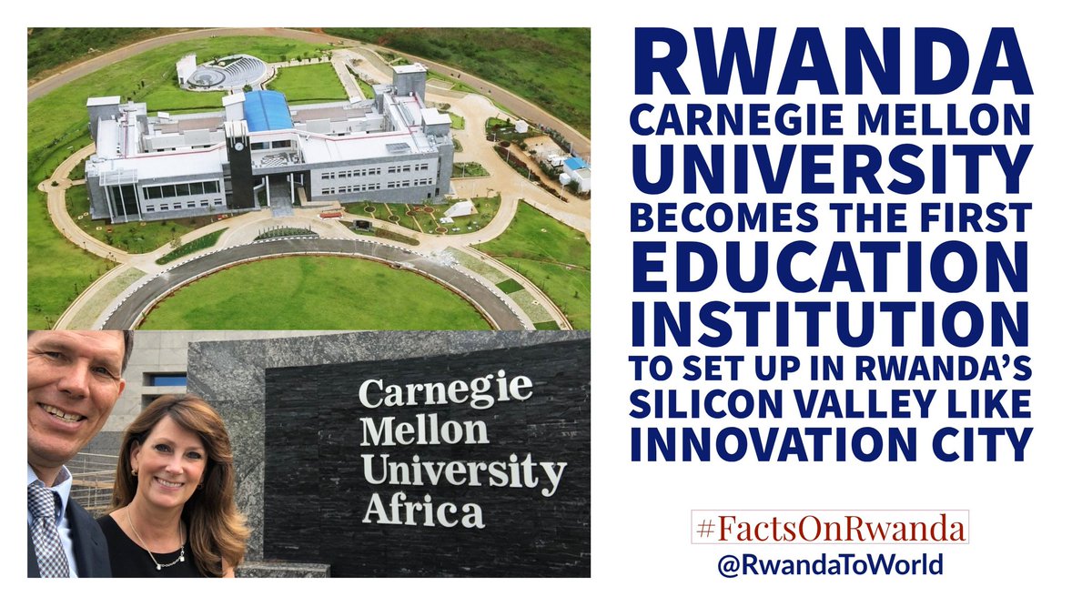 PKayisire's tweet image. Carnegie Mellon University becomes the first education institution to set up in #Rwanda's Silicon Valley like Innovation City. @cmu_africa #StudyinRwanda #StartUpinRwanda