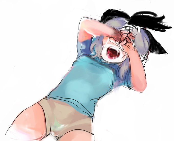 かけっこで負けて悔し泣きするg・ロードランナーちゃんです 