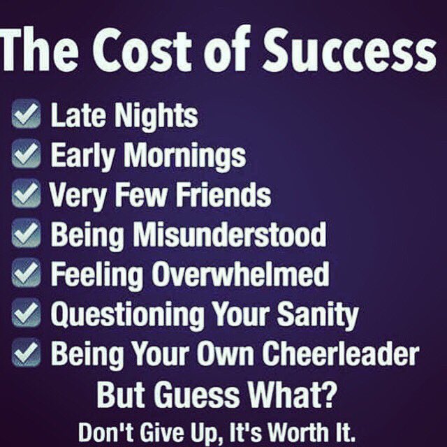 themonicasowell's tweet photo. Success is not easy and definitely comes with a price tag! After 23 years of grinding hard in my career I realize that success is not for the faint of heart! @marketingthevision #globalstrategist #womanwithpurpose https://t.co/qab09VE5oD