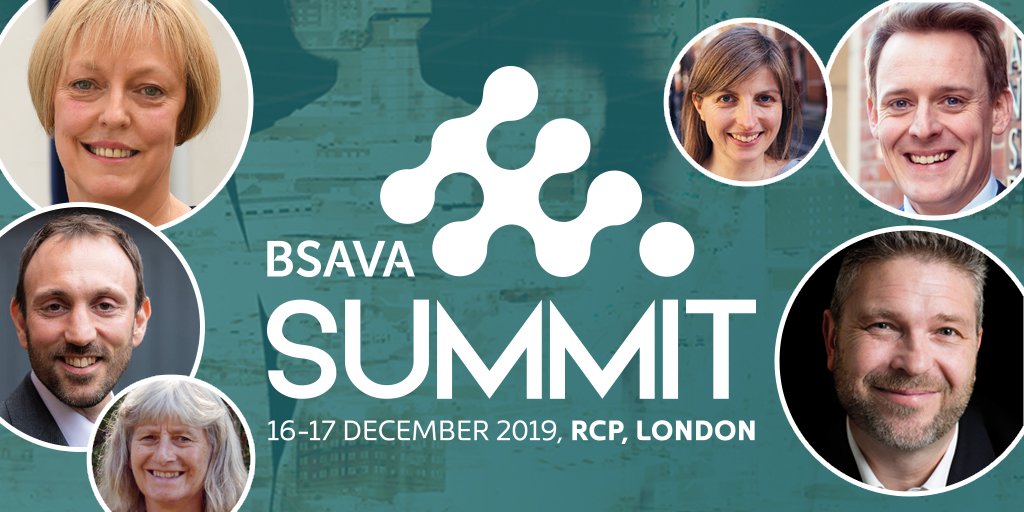 Just under a month to go until our brand new event BSAVA Summit! Join in the debate with some outstanding industry professionals. Find out more and book your place now 👉ow.ly/LTsJ50xgWED