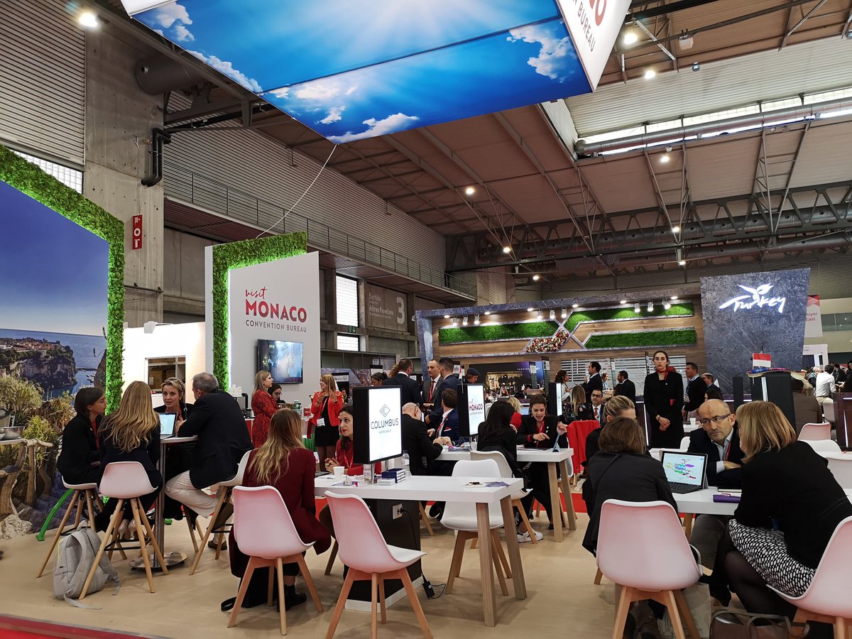 Grimaldi_Forum's tweet photo. Dernière journée au salon @IBTMevents avec nos partenaires monégasques @MonacoCVB, @FairmontMC, @MonteCarloSBM, @ColumbusMC, @MeridienMonaco, @monacair, @OceanoMonaco, @Lafayette_Group, @incentiveconcep et #arocagourmet. Un événement rempli d'opportunités MICE ! #eventprofs 👥 https://t.co/vE6jmLUydJ