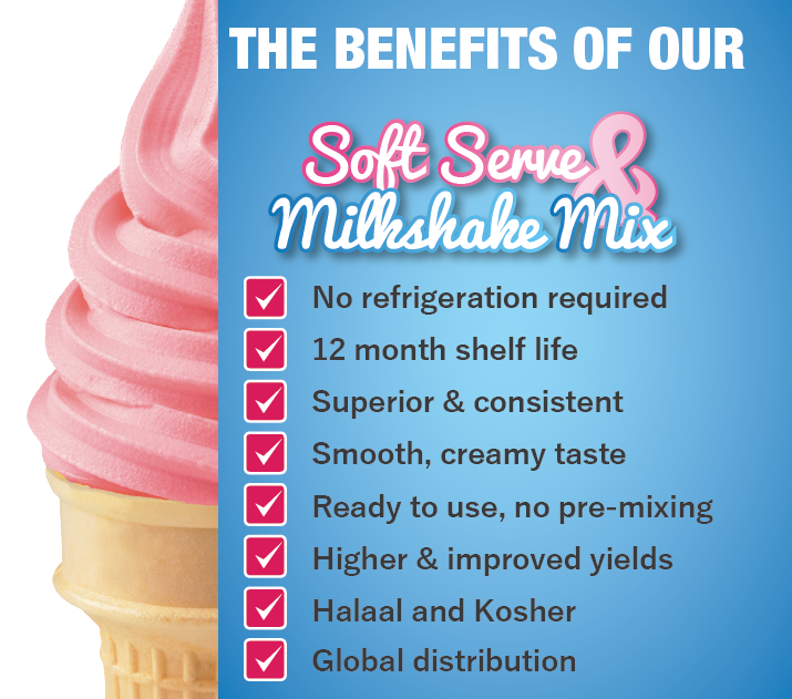vidalonga_sa's tweet photo. Our smooth, creamy ice cream and milkshake mix is a long-life product with a a 12 month shelf life. Use our delicious syrups for extra yum on your soft serves!

#yum #softservemix #milkshakemix #syrup #vidalonga https://t.co/SKXnX9oO1I