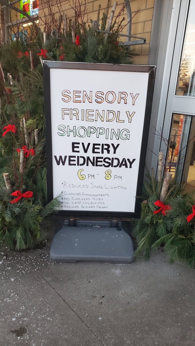 The Foodland grocery store at Lakeridge plaza on Vodden in Brampton is offering Sensory friendly shopping every Wednesday!!! This is an amazing way to support the community!!!    💙💛❤  #autismacceptance #sensoryfriendly <a href="/PeelSchools/">Peel District School Board</a> <a href="/JamesGrievePS/">James Grieve PS</a> <a href="/ONTSpecialNeeds/">ONTSpecialNeeds</a>