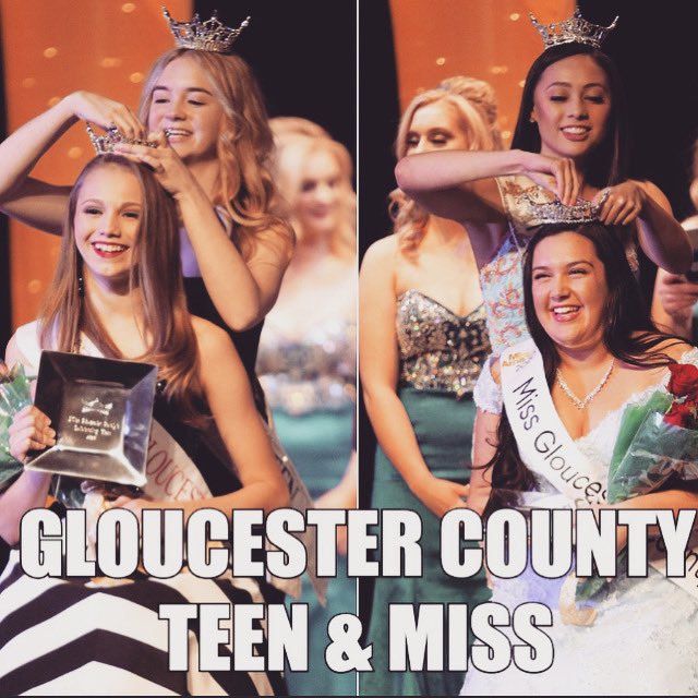 Congratulations to our newest titleholders Miss Gloucester County Gabrielle Allen and Miss Gloucester County’s Outstanding Teen Kalise Miller!