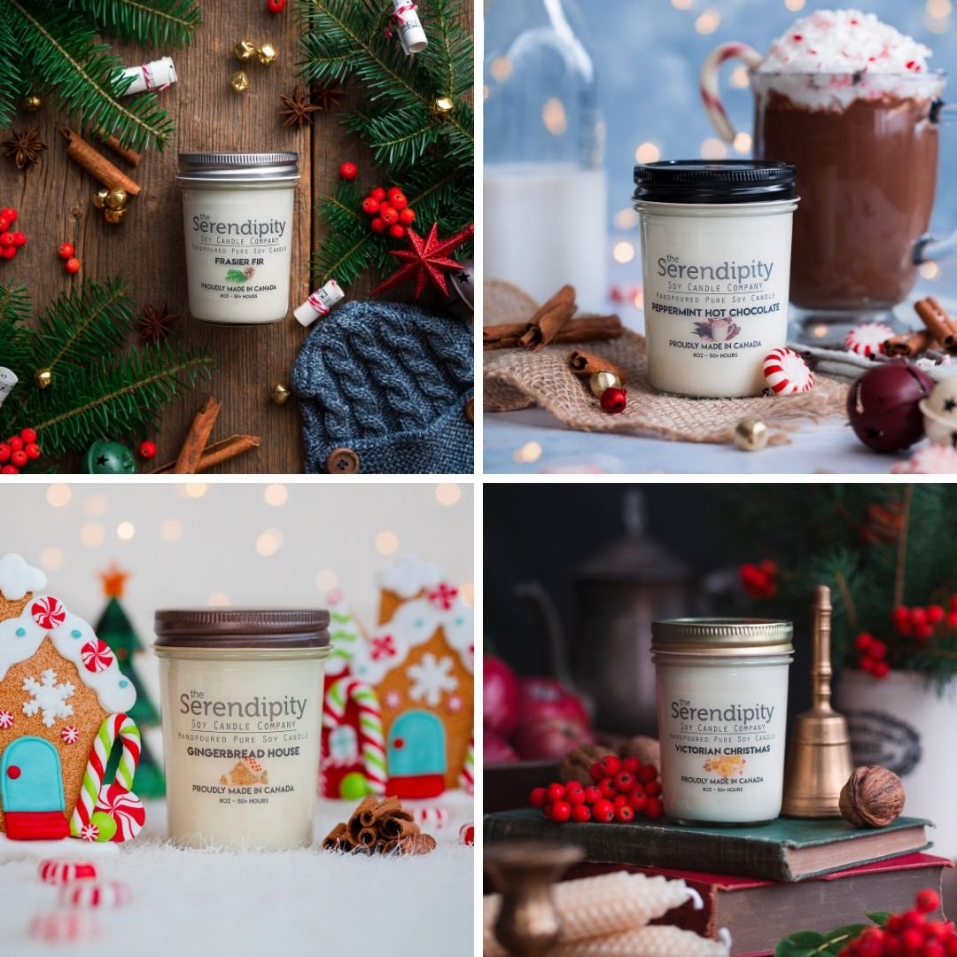 We're excited to have The Serendipity Candle Factory join us again this year at the Seasons Christmas Show! 
Visit seasonsshow.com for a current exhibitor list and to purchase your tickets!