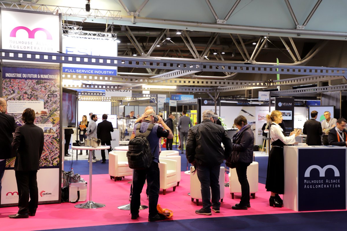 Salon #BE40 à #Mulhouse : plus de 4100 entrées en 2 jours, une fréquentation en hausse de 20% !
Une belle affluence sur le stand <a href="/MulhouseAgglo/">Mulhouse Alsace Agglomération - m2A</a>, + de 300 personnes ont découvert l'ambition du quartier Fonderie avec les lunettes VR. 
Pour voir et revoir => bit.ly/2qpyl2W