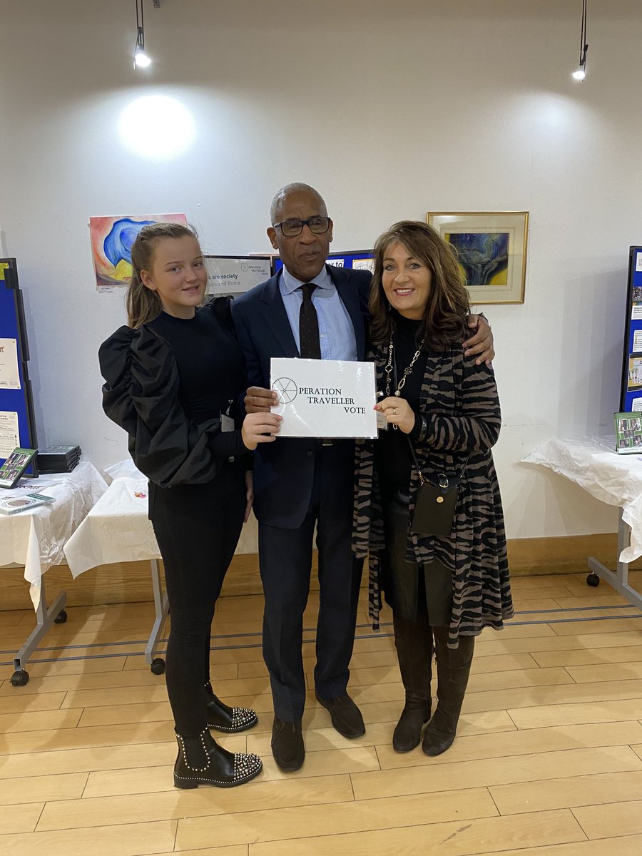 OpBlackVote's tweet photo. It fills me with no end of pride to have helped inspire and support Operation Traveller Vote, with the brilliant Yvonne McNamara their CEO #Thetravellermovement #RegisterToVote #Powerisnevergiven https://t.co/AjE17em3cn