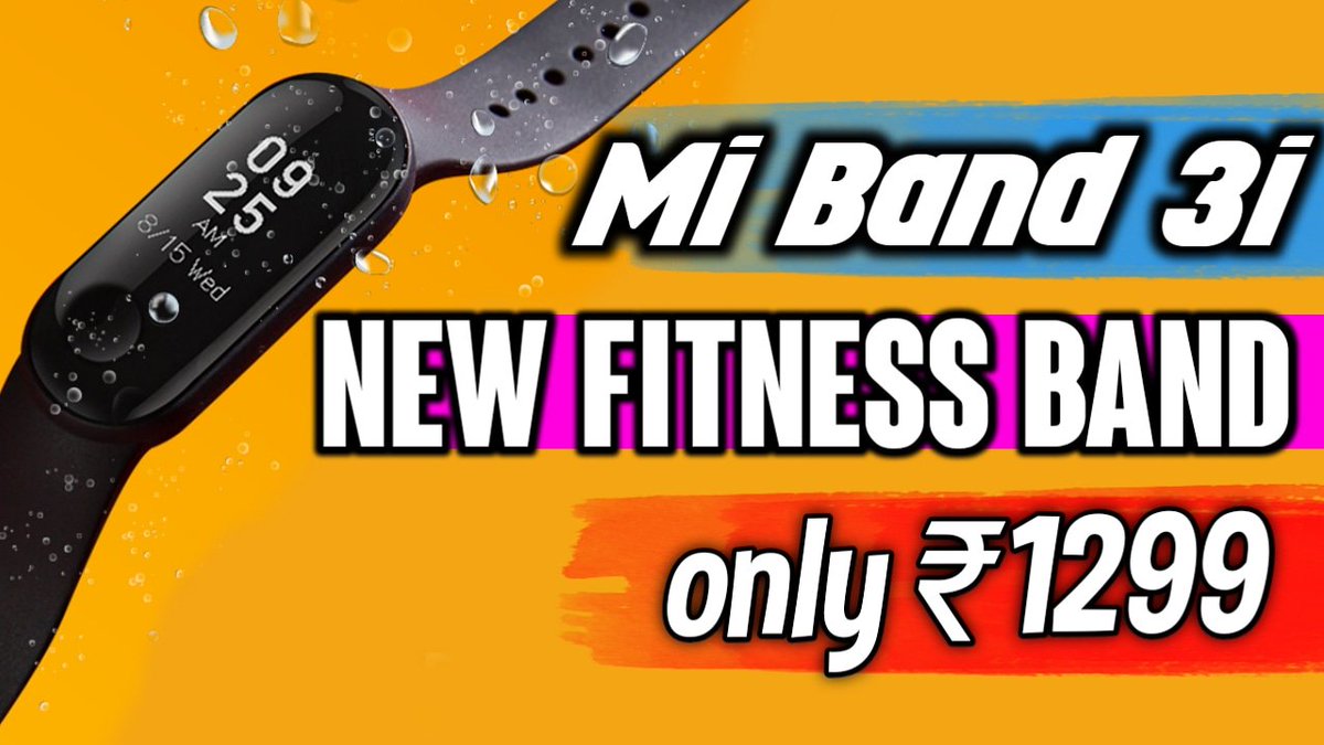ConcernTech's tweet photo. Mi smart band 3i launched in India watch full video on my YouTube channel 👇
https://t.co/CjGgVQM5LW
#xiaomi #mismartband3i #mismartband #miband #mi #smartband #fitness #fitnessband #miband3 #miband4 #TechConcern https://t.co/VM4TW20CRJ