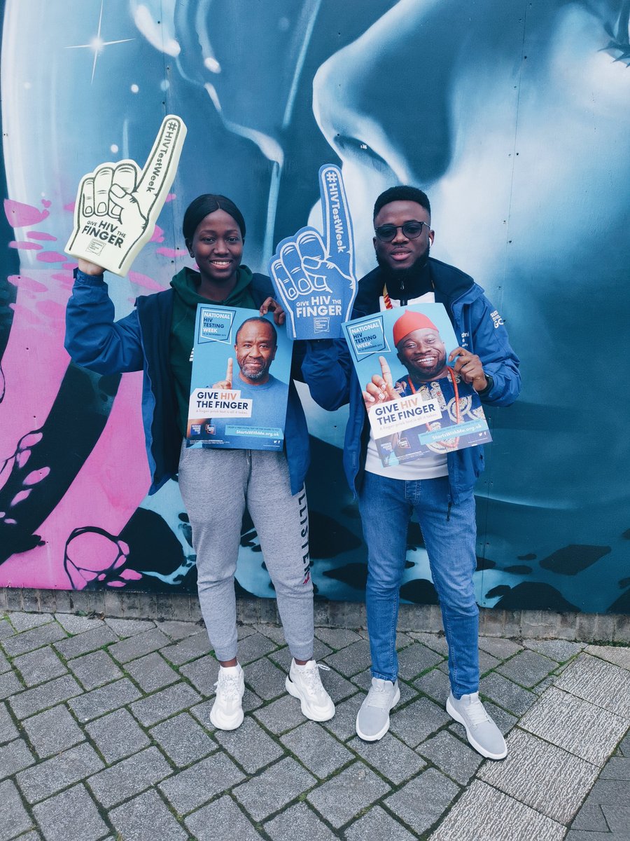 Our <a href="/SUBUBournemouth/">Students' Union at Bournemouth University</a> FTO's <a href="/SUBUWelfare/">Joanna Ann</a> and <a href="/SUBUCommunity/">Abidemi Abiodun</a> are joining the #GiveHIVTheFinger campaign - are you? Get involved by coming down for free HIV testing in Poole House tomorrow for #HIVTestWeek!