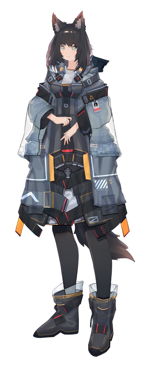 Puremage Sur Twitter 繋がらなくていいから俺のキャラデザを見てくれ Sf近未来の感じのスタイルを目指し 鬼のキャラクター衣装と剣を主に描きます