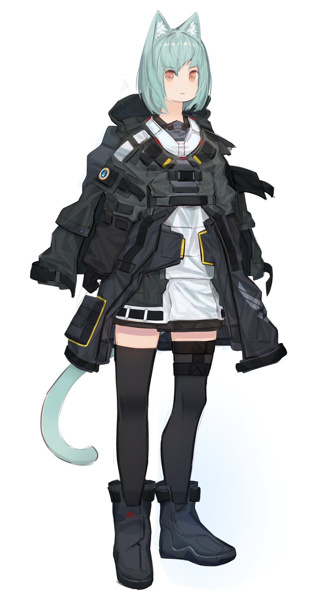Puremage 繋がらなくていいから俺のキャラデザを見てくれ Sf近未来の感じのスタイルを目指し 鬼のキャラクター衣装と剣を主に描きます