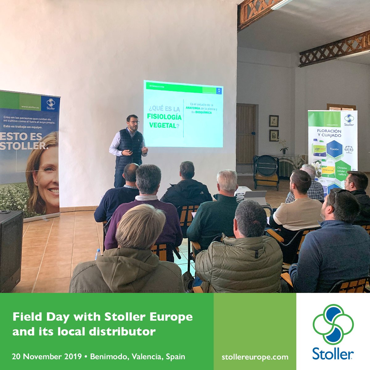 StollerEurope's tweet image. Stoller Europe with its distributor in the area, Alberto Primo S.L., organized a field day in which they were able to present to the attendees the magnificent results obtained in citrus thanks to the #StollerTechnology.