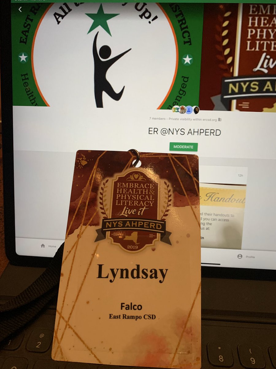 Super excited for this opportunity to attend the <a href="/NYSAHPERD/">NYS AHPERD</a> conference with some great colleagues.  <a href="/CCSD_HPE/">Chappaqua CSD_Physical Education and Health</a> <a href="/Pomona_Panthers/">Pomona Jr/Sr High School</a> <a href="/EastRamapoCSD/">East Ramapo CSD</a> <a href="/RamapoHS/">Ramapo Athletics</a>