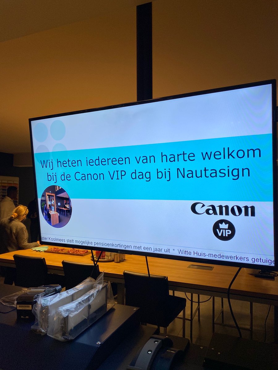 Een terugblik op de Canon VIP dag op onze locatie in Mechelen! Tijdens deze dag stond de Océ Colorado 1650 centraal.