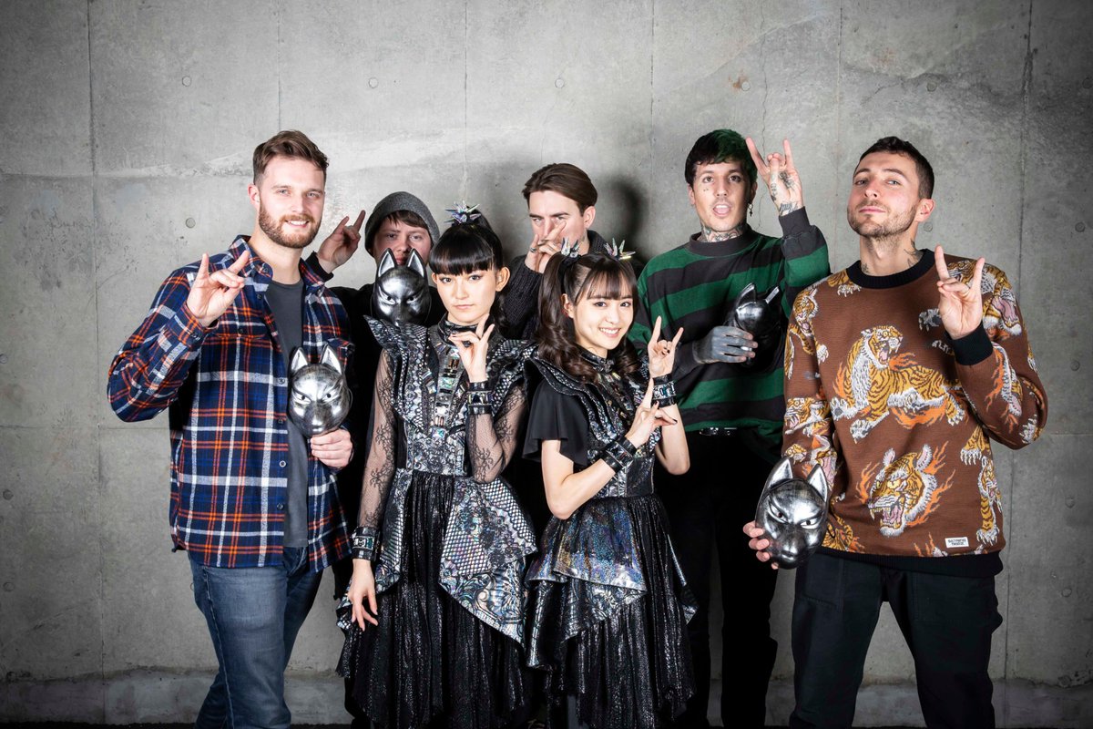 BABYMETAL on Twitter: "METAL GALAXY WORLD TOUR IN JAPAN successfully ended tonight and we want to thank Bring Me The Horizon for joining us! You guys are the best!! #BABYMETAL #BMTH #TOKYO #