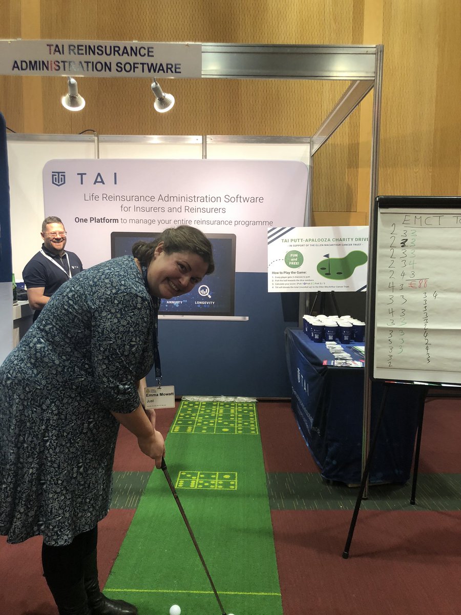 HazellAndy's tweet photo. @TAIReinsurance  is proud to be supporting @emctrust at Life conference 2019 in Dublin. @RGAXGlobal https://t.co/2Fd7OvzJy5