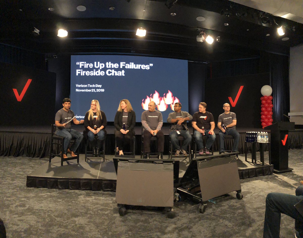 verizontechday's tweet photo. Verizon GTS leadership talks failure at today’s #VZTechDay in Basking Ridge. “The important thing is to learn from it, and move on” - Lynn Cox https://t.co/UvKkqyrmVE