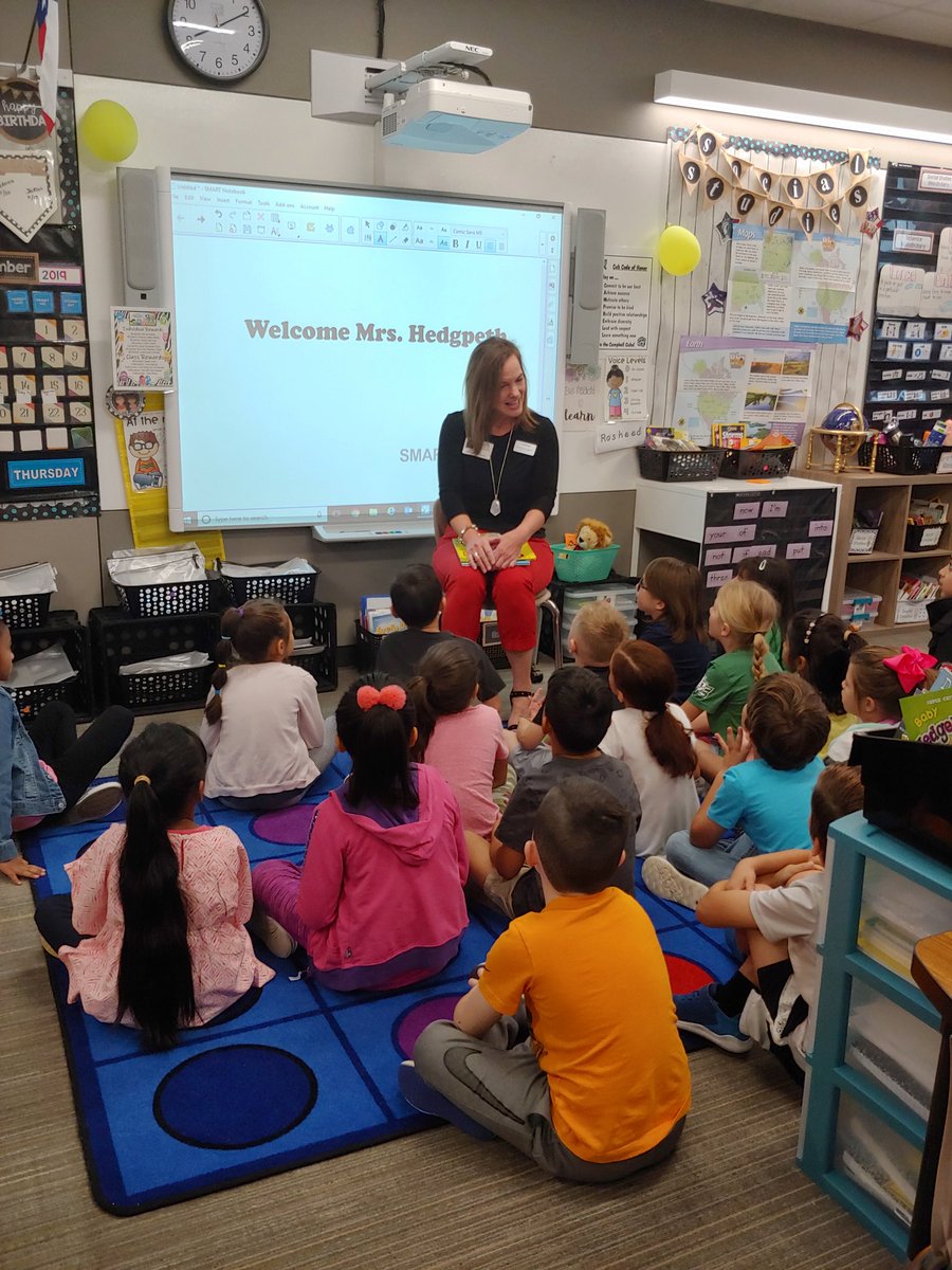 smbustos1st's tweet photo. Thank you Mrs. Hedgpeth for coming to read to my 1st grade class.
#promisetoread #Acecubs https://t.co/iPF33uotzI