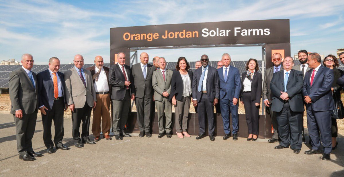 thierrymarigny's tweet photo. Minister of Energy &amp; Mineral Resources, H.E. @hzawati proudly patronized today the inauguration of #OrangeSolarFarms project, in presence of H.E. @V_Vouland ambassador of France, @Ge_Pellissier @orange Deputy CEO, @AliouneNdiaye_ OMEA CEO &amp; @jerome_henique COO OMEA. #CleanEnergy https://t.co/OSKxe8zY0U
