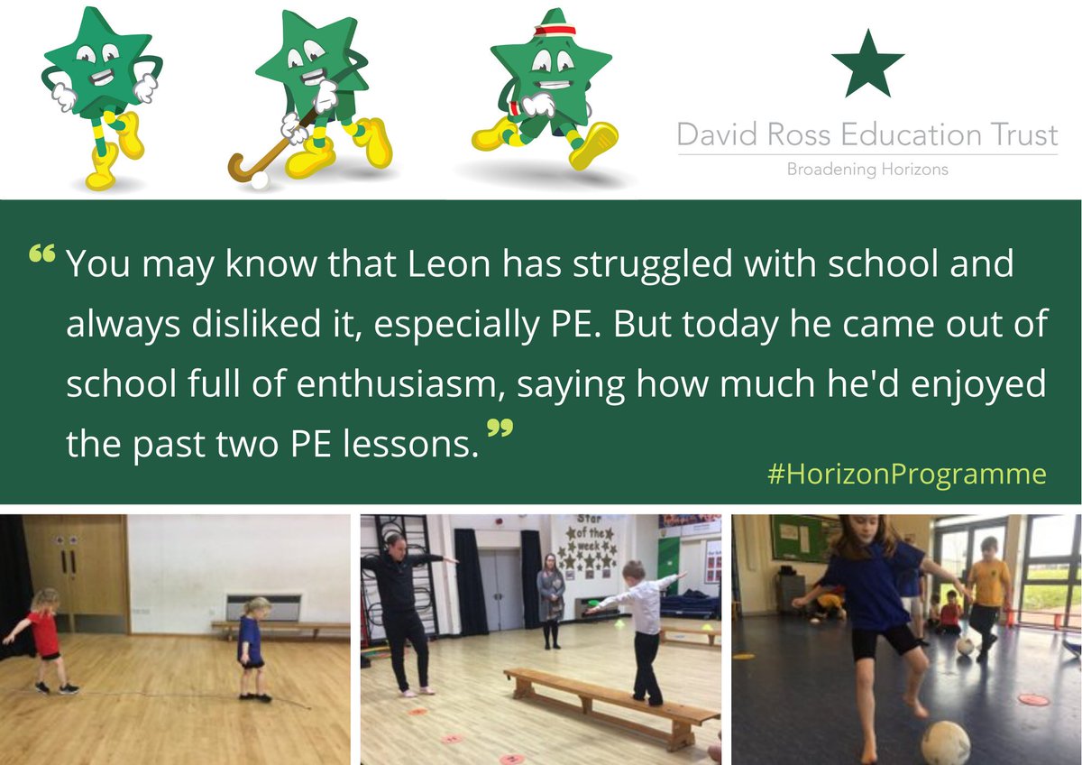 DRETsport's tweet photo. #DRETThrowbackThursday - we LOVE reading back at feedback from our @DRETnews sports programme. This is an incredible example of the impact the #HorizonProgramme has on young lives, developing physical and mental confidence, promoting happy and healthy lives and making school fun! https://t.co/6JYWeRZ36G