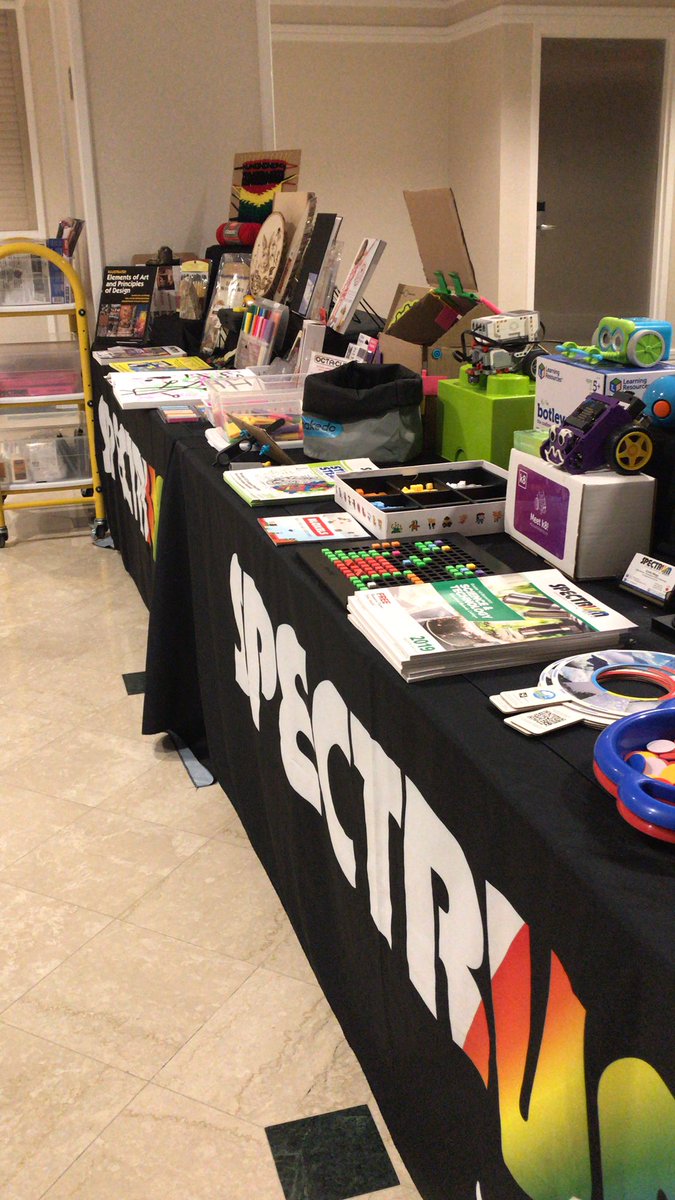 Spectrum__Edu's tweet photo. Today we are thrilled to be connecting at @YRDSB #questconference in Markham! Stop by the booth for some free swag and enter to win our grand prize! #education #teachers #art #science #math #technology https://t.co/G8CaAYZlMj