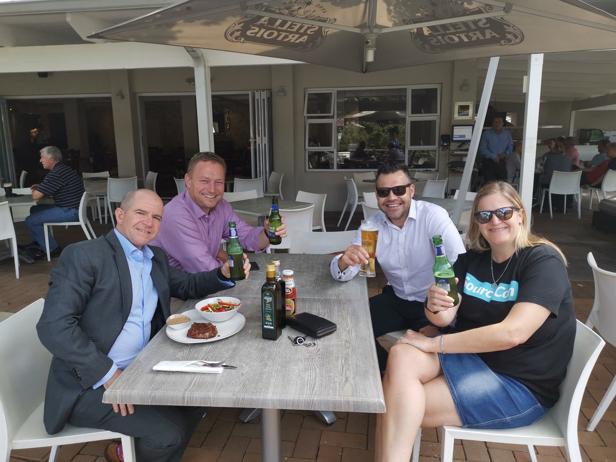 Van_Raath's tweet photo. Just a few drinks with @ryan_wolfaardt @rmailich and Eric as we have a plan up our sleeves for 2020... @RediRecruitment @hrwgroup @WolfMurray_Ltd https://t.co/lgxGjD6lVd