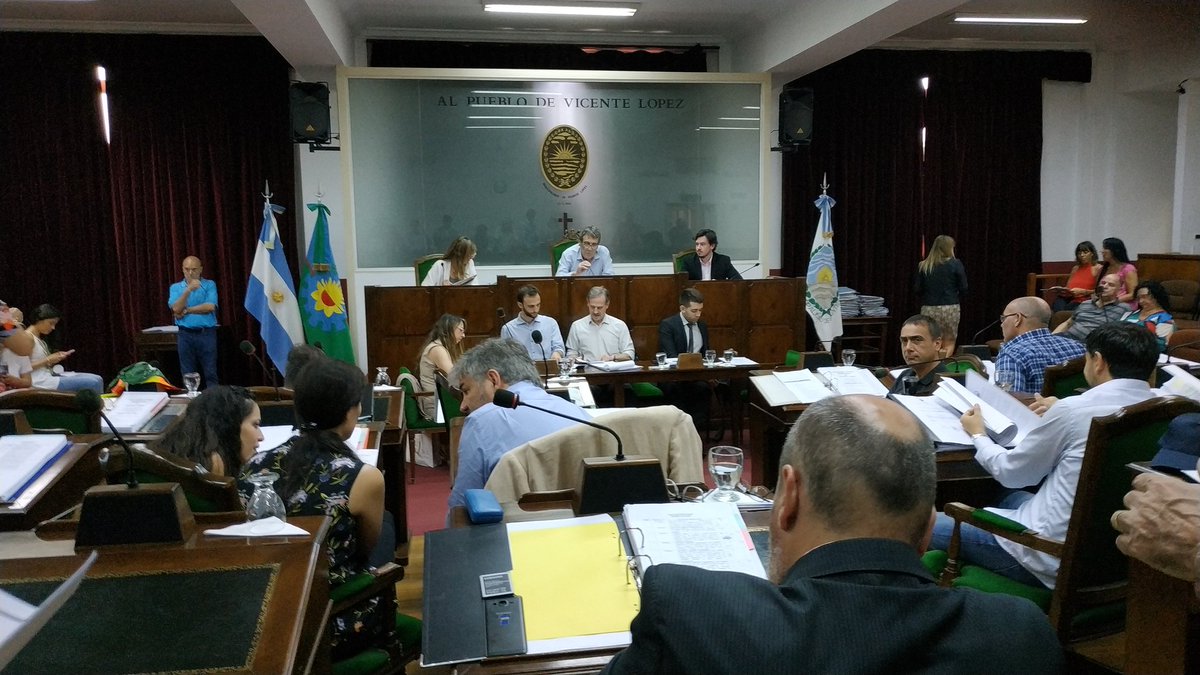 Se da comienzo a la 16° Sesion Ordinaria del 96° período de sesiones del #HCD #VicenteLopez