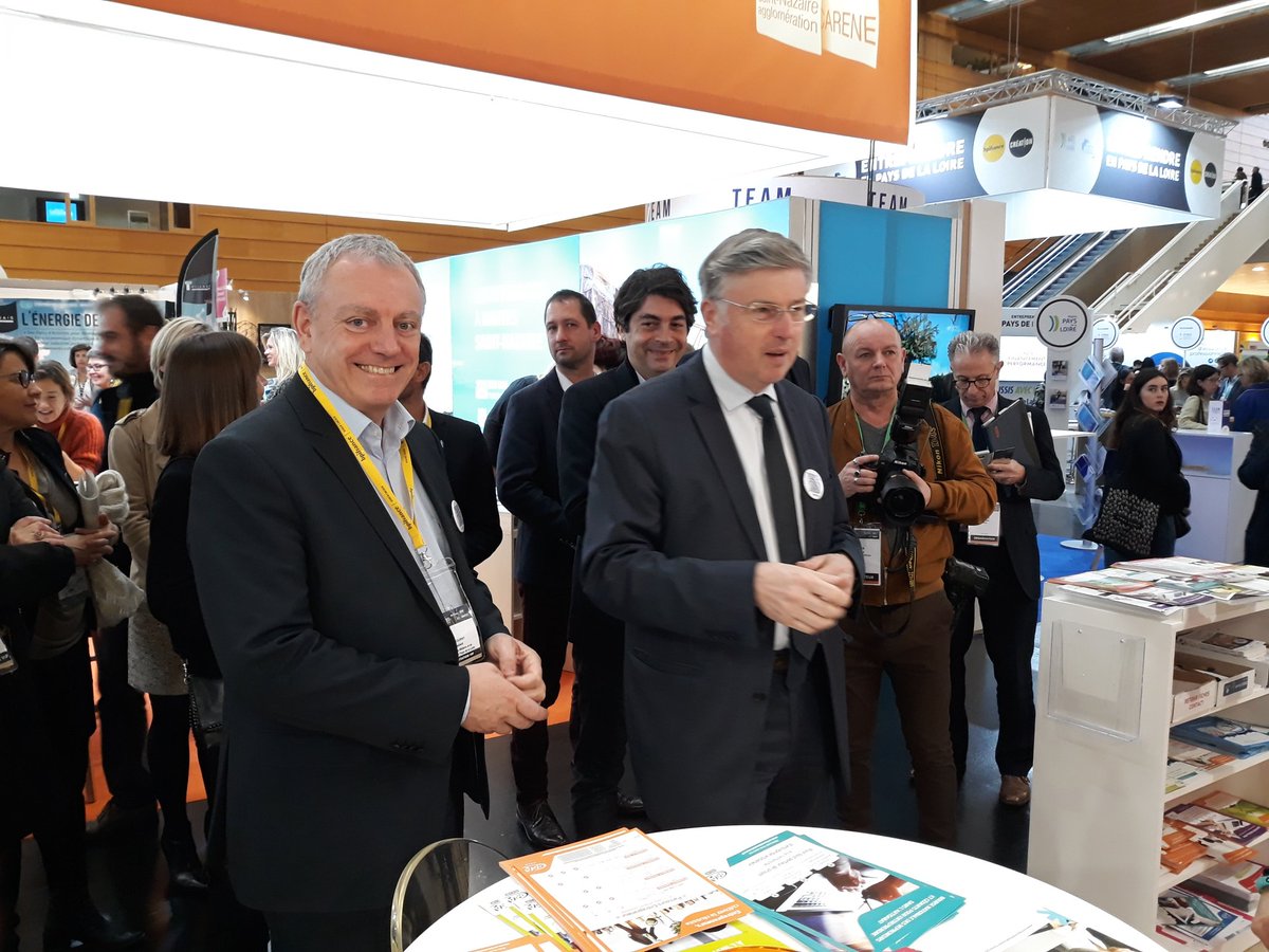 LaurentGRANSON's tweet photo. Salon des Entrepreneures 2019. La #Cmapdl #Cm44 partenaire incontournable pour la création, le développement et la transmission de votre entreprise #entreprendre #entreprise #nantesmetropole #SDEntrepreneurs https://t.co/PoJ07US5Dx