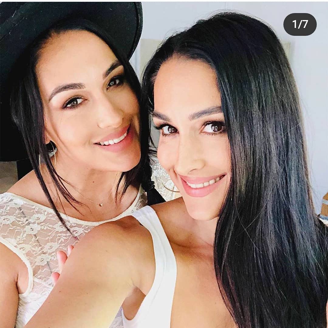 I want to send a big happy birthday to The Bella Twins happy birthday Nikki and Brie 